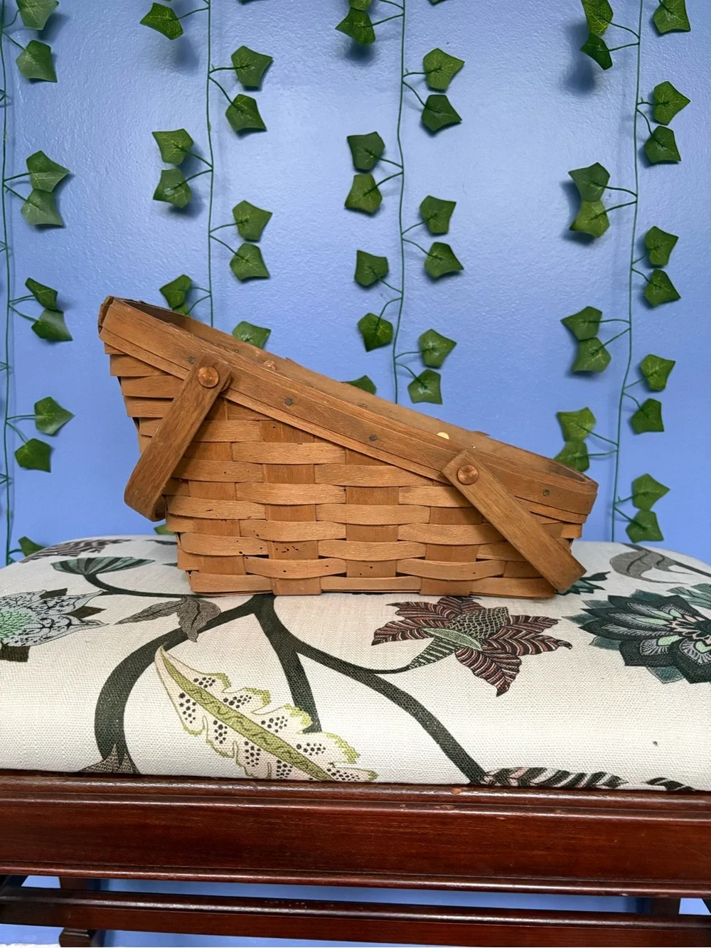 Longaberger vegetable basket FAIR CONDITION